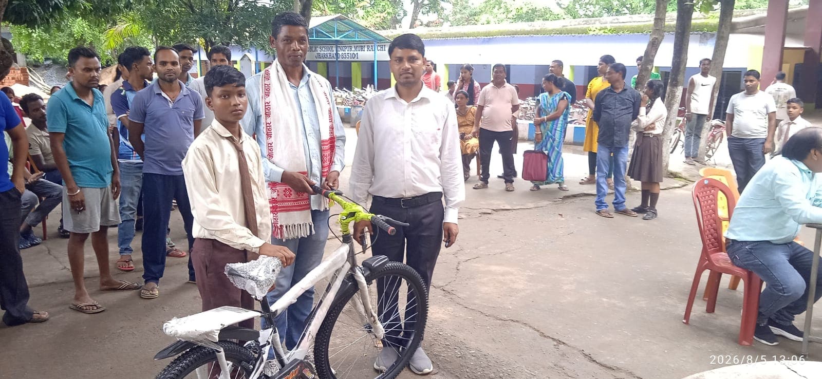 आरटीसी स्कूल में विद्यार्थियों के बीच हुआ साइकिल वितरण - header image